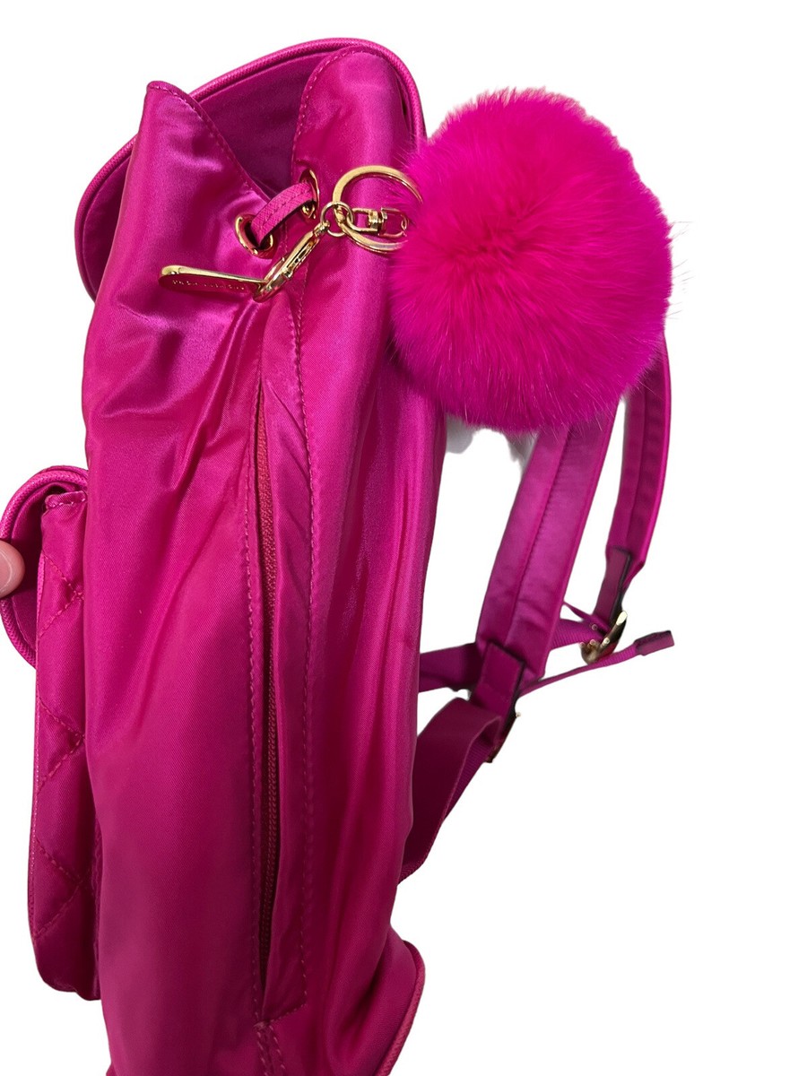 Michael Kors‎ Quilted Backpack Fuchsia Pink Michael Kors Quilted Backpack Fuchsia Pink | eBay main image 3