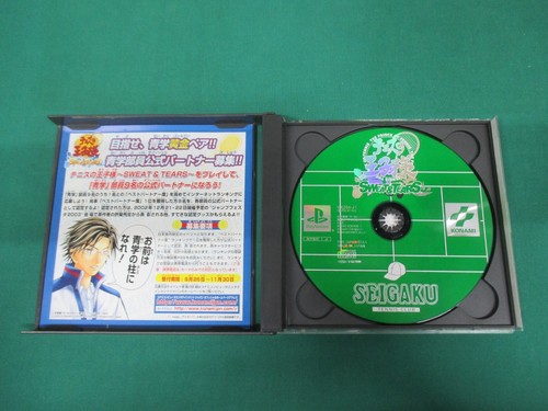 PlayStation -- THE PRINCE OF TENNIS SWEAT & TEARS -- PS1. JAPAN. GAME. 37749 - Picture 3 of 10