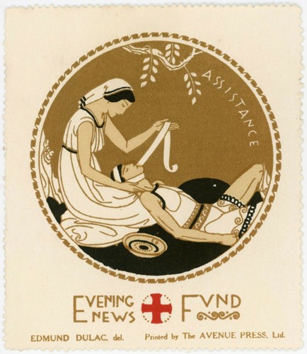 WAR FUND + RED CROSS CHARITY LABELS CINDERELLA etc..WW1 + WW2.. PRICED SINGLY - 第 33/54 張圖片
