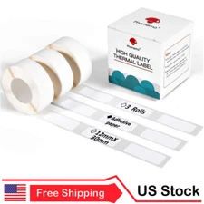12x30mm 210PCS/Roll Label Maker Tape Sticker Thermal Paper Self-Adhesive For D30
