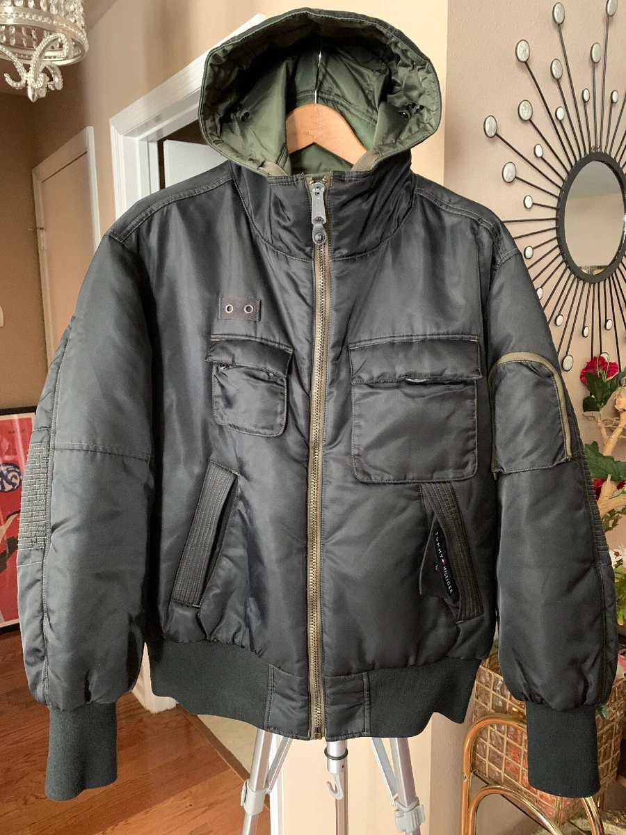 Tommy hilfiger reversible store hooded jacket
