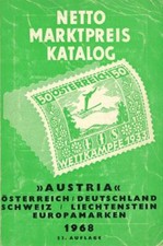 "Austria", Netto Marktpreis Katalog, Europamarken, 22. A., Wien 1968.