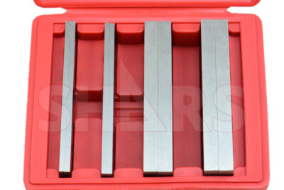 4 Pair 3/16'' - 1/2'' x6'' 8PCS Precision Steel Parallel Set Gage Gauge #[