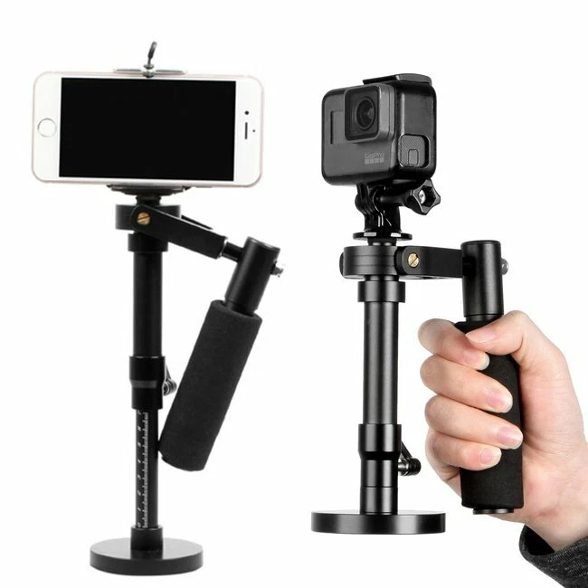Adjustable Handheld Mobile Phone Gimbal Stabilizer for GoPro SJCAM