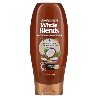Garnier Whole Blends Coconut Oil Cocoa Butter Smoothing Conditioner 12.5oz