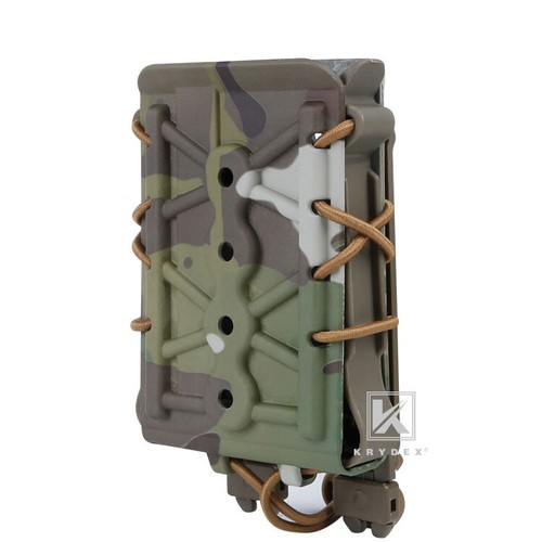 Krydex Tactical 5,56 7,62 Mag Etui MOLLE Clip Mag Holster Träger Hartschale - Bild 16 von 17