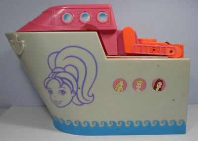 MATTEL 2006 POLLY POCKET #J1680 16'' PLAYSET SO HIP CRUISE SHIP BOAT - SHIP ONLY