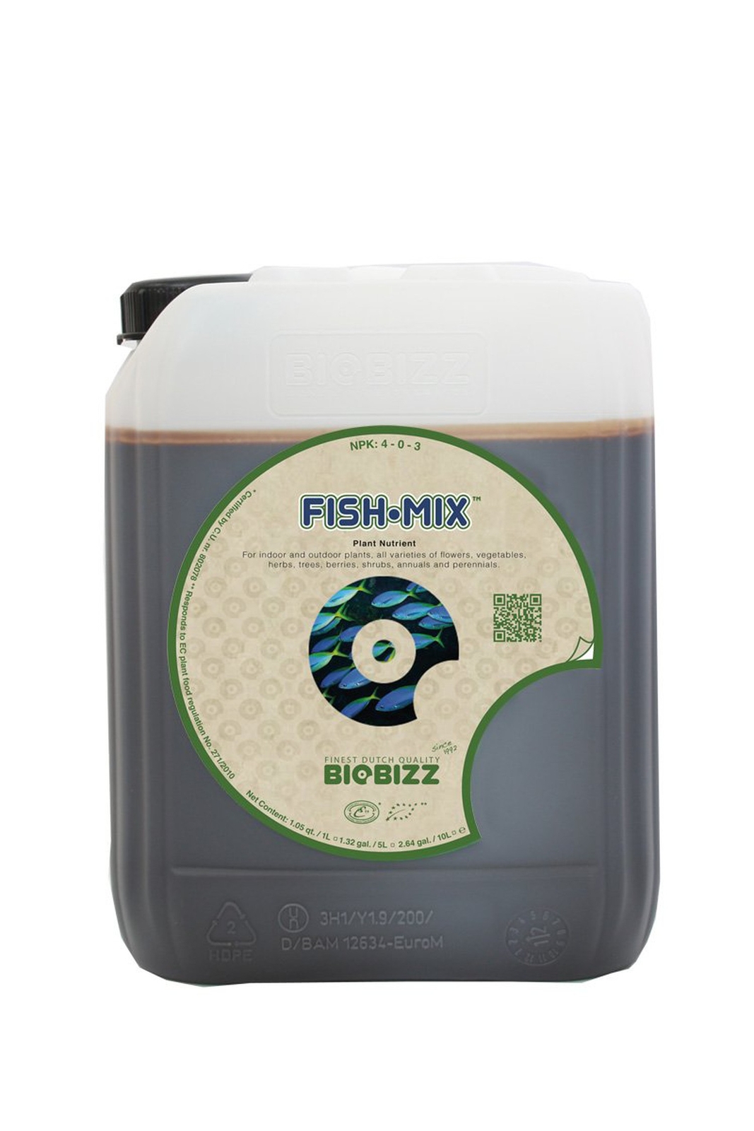 BioBizz Fish-Mix 5 Liter (4/Cs)