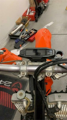 Velocímetro digital para bicicleta Dirt Pit calibre múltiple barra velocímetro indicador de engranaje con sensor - Imagen 10 de 12
