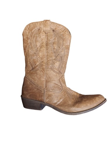Coconuts By Matisse Women's Gaucho Cowboy Boot Tan Size 10M - Picture 10 of 15