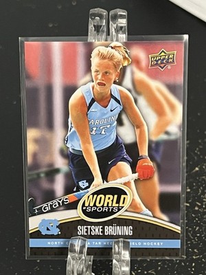 Sietske Bruning   2025 Upper Deck   World of Sports    North Carolina Tar Heels
