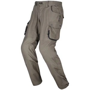 LS2 Coast Motorcycle Motorbike Cargo Textile Trousers - Green