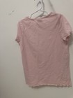 H&M Girls Pink Butterfly Ruffle Trim Crewneck Cotton Knit Tee 8/10 — photo 2