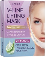 V Shaped Contouring Face Mask 25pcs Jawline Lift Chin Up Firming Tightening