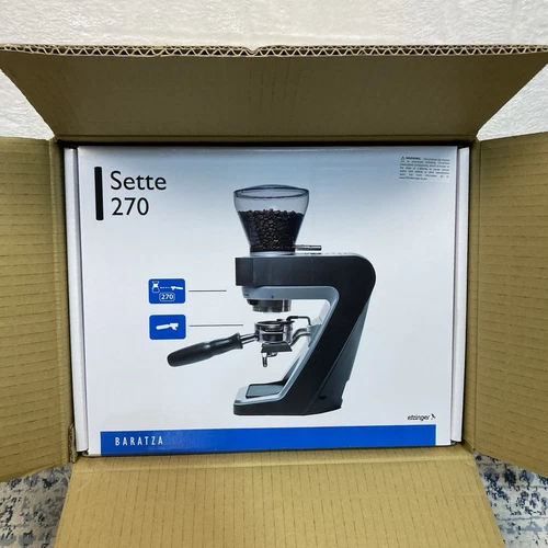 Baratza Sette 270 Programmable Dosing Specialty Coffee Espresso Grinder Black