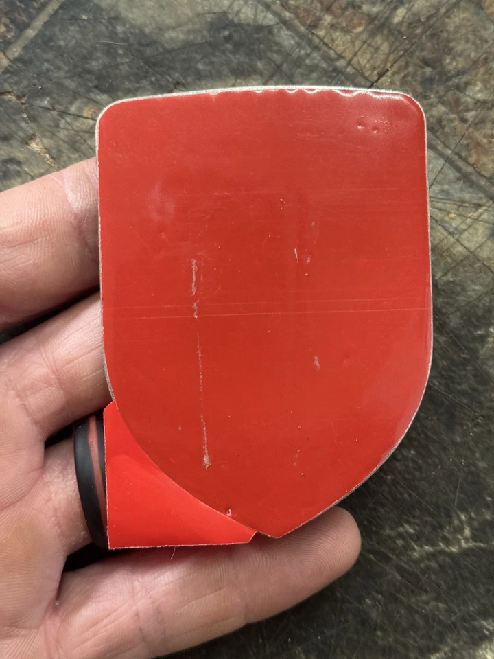 NOS 1991-92 Firebird Trans Am GTA Front Bumper Nose Emblem Gunmetal Grey GM RARE - Image 2 of 2