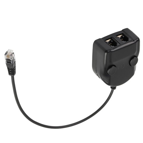 Crystal Headset Telefon Training Box Splitter Adapter Regulacja głośności Ton ETUI - Zdjęcie 15 z 22