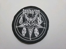 PENTAGRAM EMBROIDERED PATCH