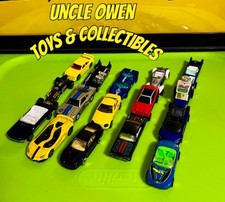 Hot Wheels Chevrolet, Ford, Mercedes And Others. Lot Of 26 Vintage Cars.