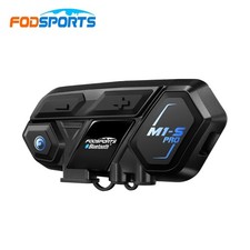 2000m M1-S Pro Intercom Motorrad Headset Helm Gegensprechanlage Bluetooth 5.4 DE