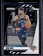 2024-25 Panini Prizm Josh Hart Black White #196 Knicks