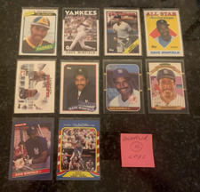 DAVE WINFIELD CARD LOT.....................10 DIFFERENT