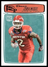 Donnie Avery Rookie RC 2008 Topps Rookie Progression #214 Houston Cougars