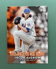 2022 Topps Baseball Jacob DeGrom Welcome to the Show #WTTS-35 New York Mets