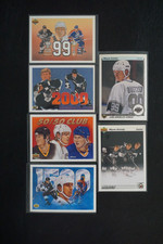 Wayne Gretzky 1990-91 Upper Deck Hockey Club Point Leaders lot of 6 Raw