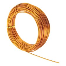 9 Gauge 3mm Aluminum Wire 80ft Bendable Metal Craft Armature Wire Gold Tone