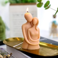 Hugging Lovers Aroma Candles,100G Adam and Eve Couple Love Scented Candles,Se...