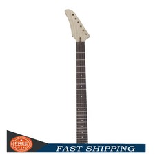 24 Fret 25.5 Inch Maple Reversed Rosewood Fretboard Unfinished Guitar Neck
