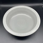 Vintage Fiestaware Gray Grey Serving Bowl 8.5" Retired 1950's