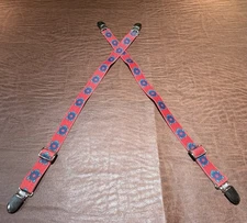 Youth Red Turtle Suspenders