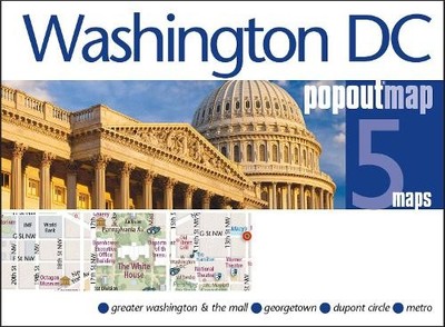 Washington DC Popout Map (Popout Maps) by PopOut Maps 1845879198 FREE Shipping