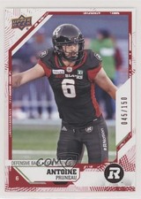 2019 Upper Deck CFL Red 45/150 Antoine Pruneau #65 lt5