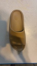 adidas Men's Brown Comfort Slip-On Slide Sandals Rubber Casual Summer