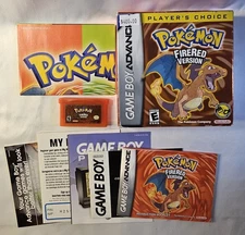 Pokemon FireRed Version Game Boy Advance GBA 100% Complete In Box CIB Near Mint