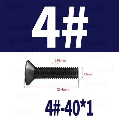 UNC BSW Black Socket Countersunk Screw Self Colour 10.9 High Tensile Allen Bolts - Picture 15 of 88