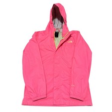 North Face Pink Rain Jacket Youth XL 18 Windbreaker Waterproof Coat