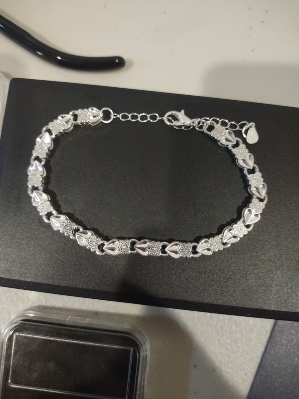925 Sterling Polished Silver Bracelette