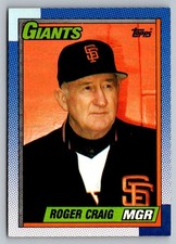 Roger Craig Giants 1990 Topps #351 San Francisco Giants