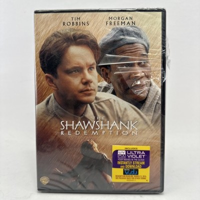 The Shawshank Redemption DVD 1999 Warner Bros Tim Robbins Morgan Freeman Drama