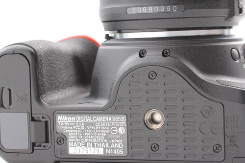 2132 shots【Top MINT IN BOX 】Nikon D5500 24.2MP Digital SLR w/ 18-55mm VRII JAPAN - Picture 5 of 13
