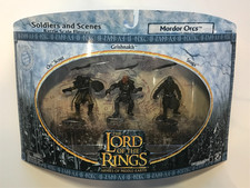 Lord of the Rings MORDOR ORCS Armies of Middle Earth 3" Figure Set 3 Pk 2003 NEW