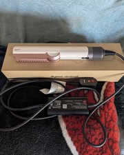 Dyson Airstrait Hair Straightener in White & Rose Gold