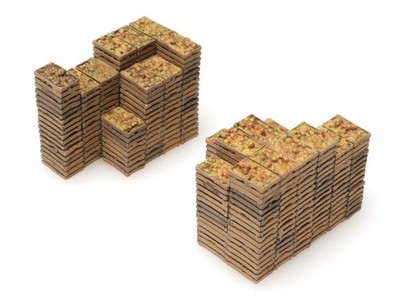 Artitec 28.121 - 1/87 Ladegut: Obstkisten (25 x 13 mm + 25 x 20 mm) - Neu
