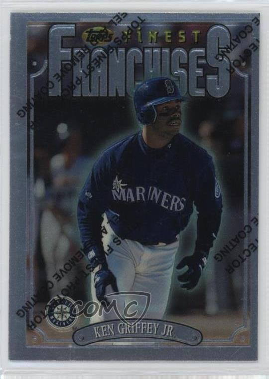 1996 Topps Finest Ken Griffey Jr #305 HOF 0d08