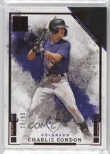 2025 Panini Impeccable 28/99 Charlie Condon #75 1g37