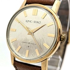 【Operational】KING SEIKO First Shield Medallion Hand-Wound DIASHOCK KSJ145-438-E